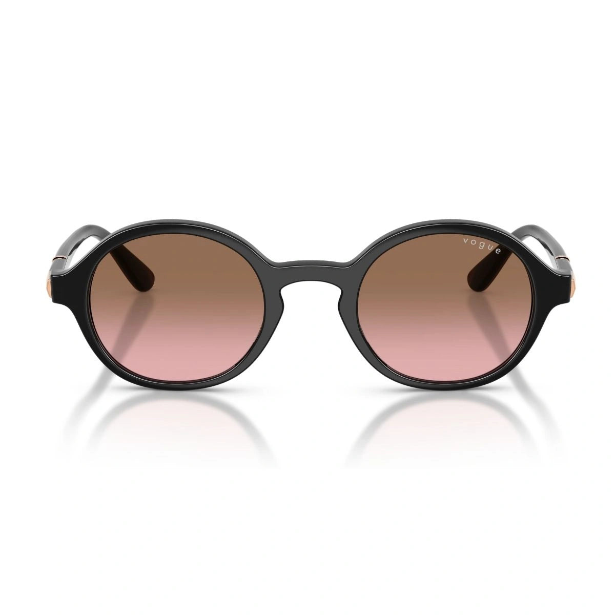 Discover VOGUE VO5692S W44/14 round black gradient sunglasses