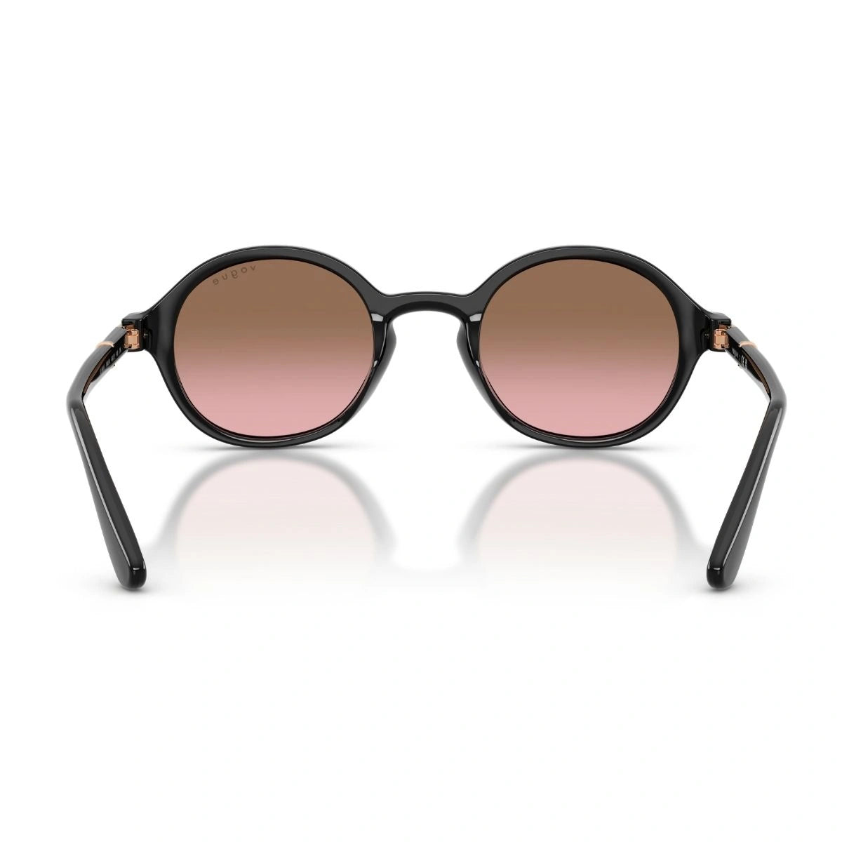 Highlight VOGUE W44/14 gold-tone temple accents and black frame