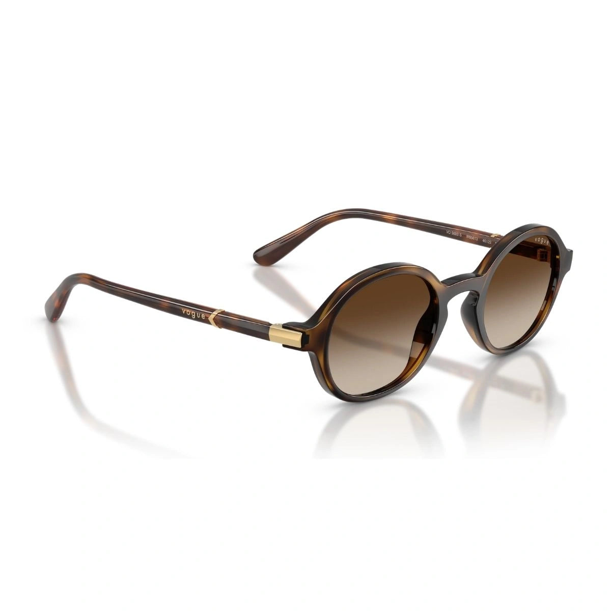 Showcase VOGUE VO5692S Dark Havana full-rim women’s sunglasses