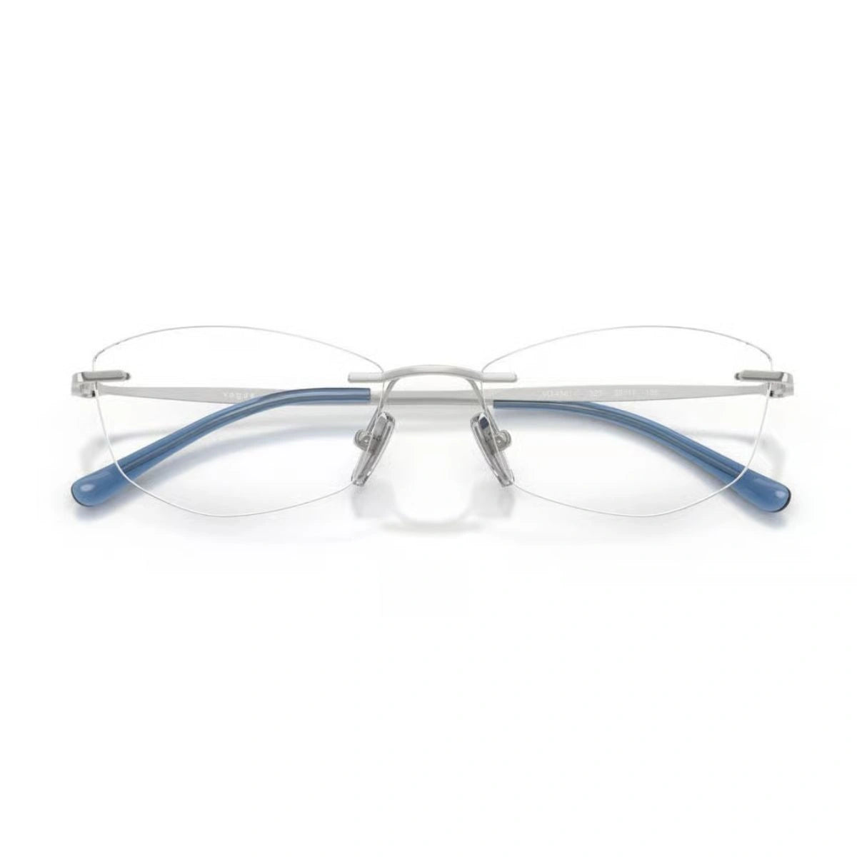 Authentic Vogue rimless optical frame for women at Optorium India