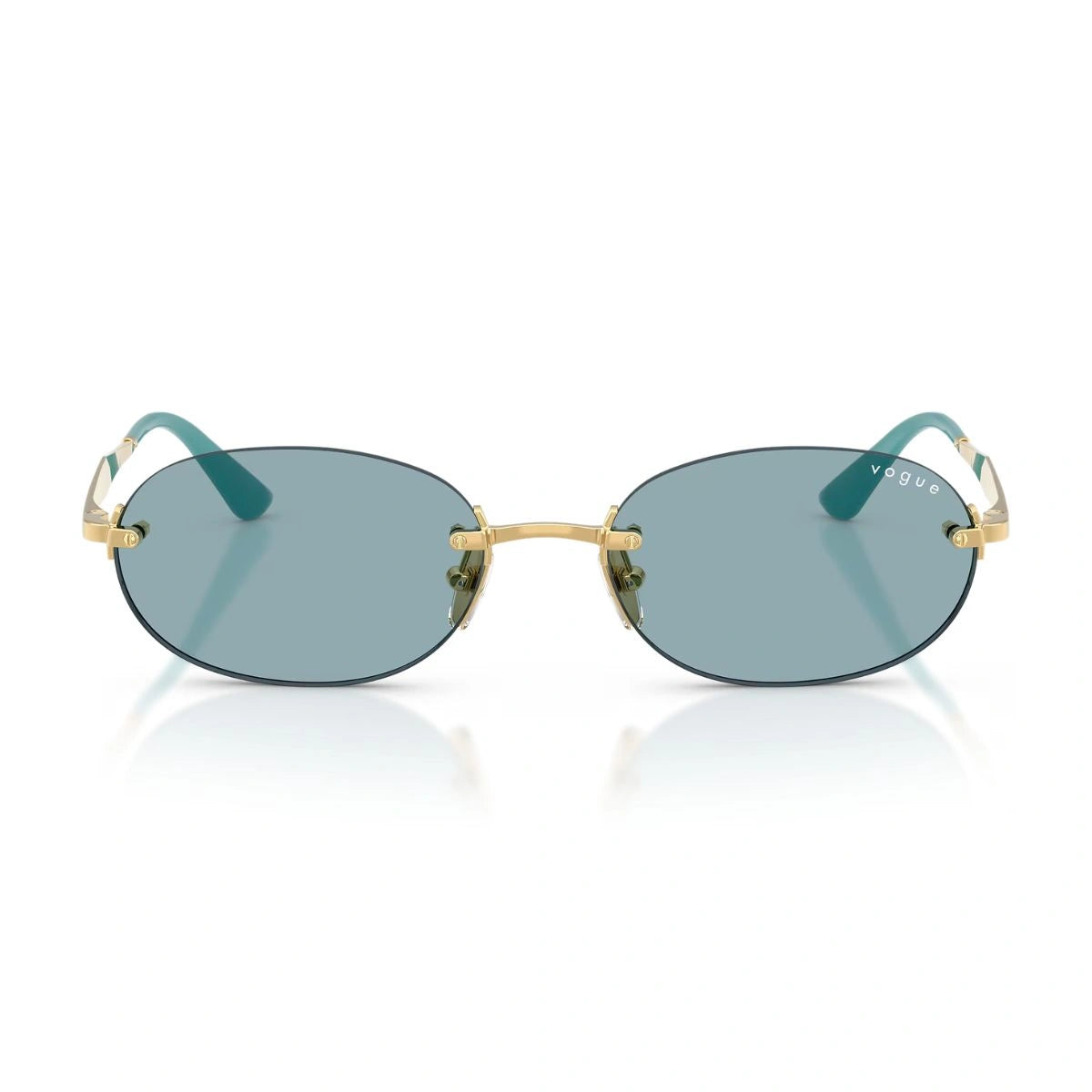 Vogue VO4342-S oval sunglasses with blue UV protection lenses
