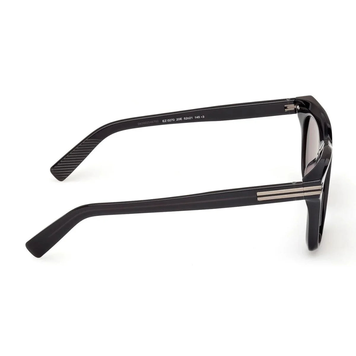 Premium ZEGNA EZ0270 20E full-rim sunglasses with rich brown lenses