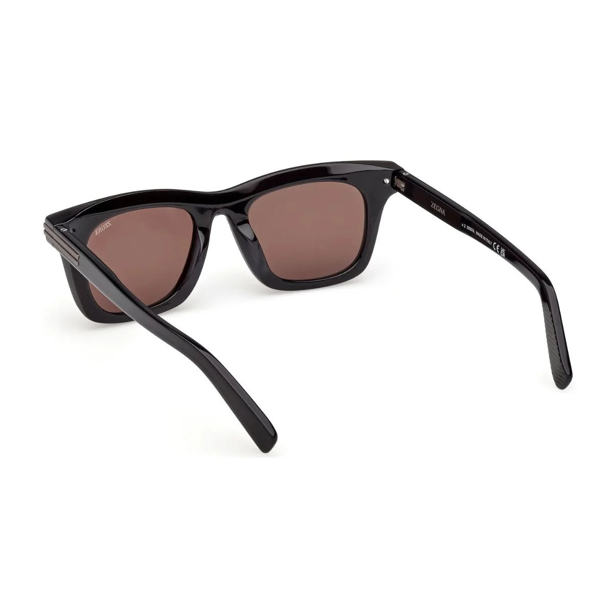 ZEGNA EZ0270 20E designer sunglasses with sleek metal temple accents